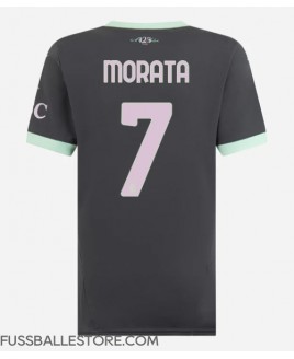 Günstige AC Milan Alvaro Morata #7 3rd trikot Damen 2024-25 Kurzarm